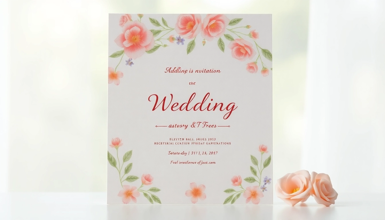 Crafting a Perfect Bryllups Invitation: Tips and Inspiration for Your Wedding