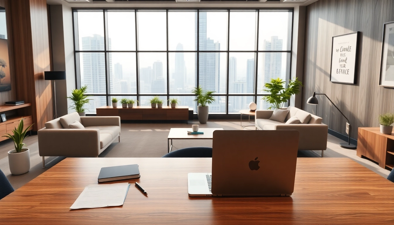 Find premium office for rent in Bangalore featuring modern furnishings and stunning city views.