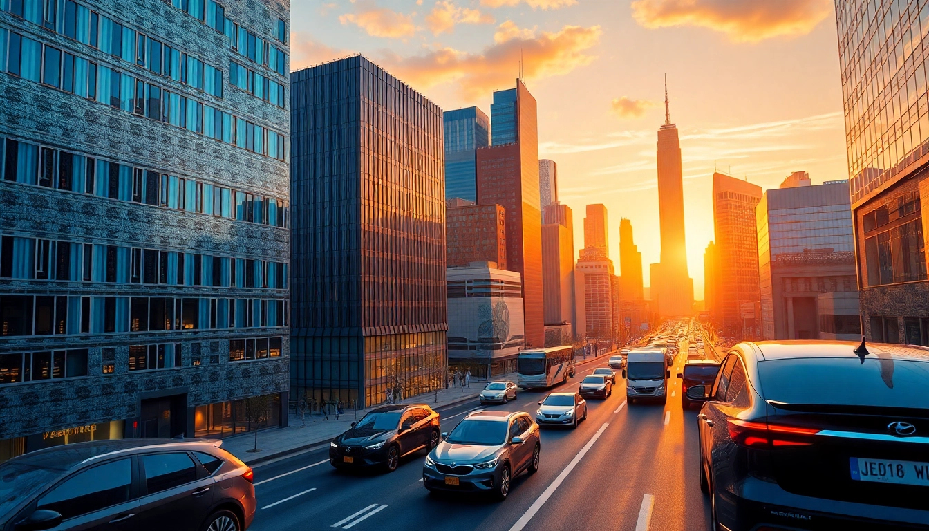 Experience innovative 3D model visualizations showcasing a vibrant urban cityscape.