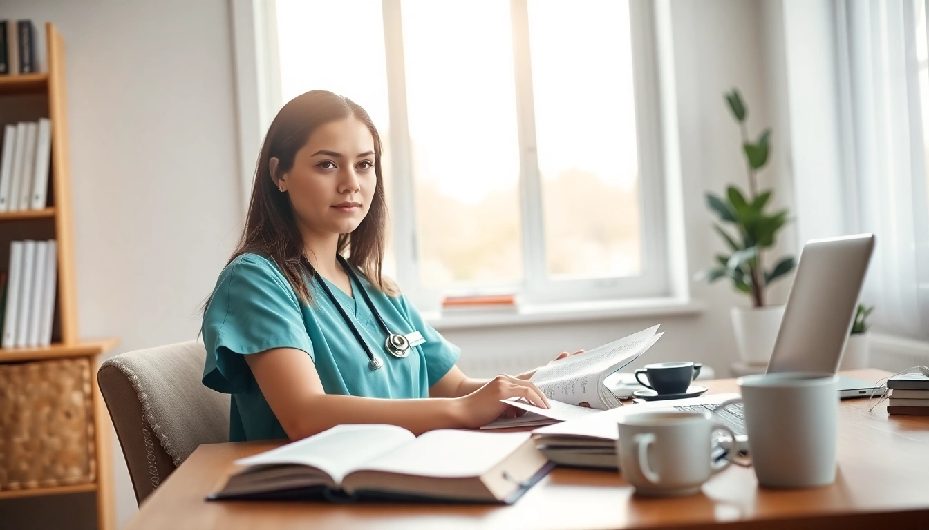 Identify nclex study mistakes to avoid with a focused nursing student at her study desk.