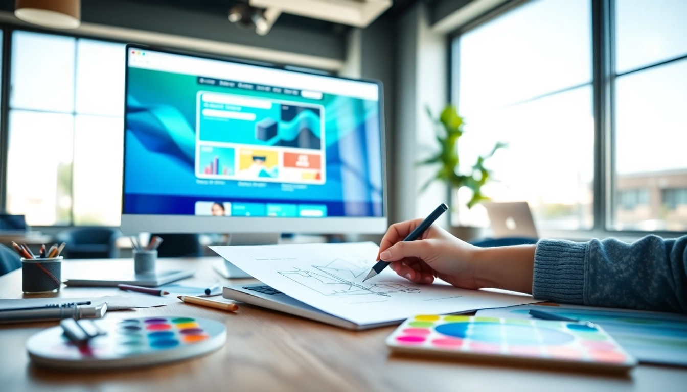 Enhance your website design with a professional mockup showcasing innovative design elements.