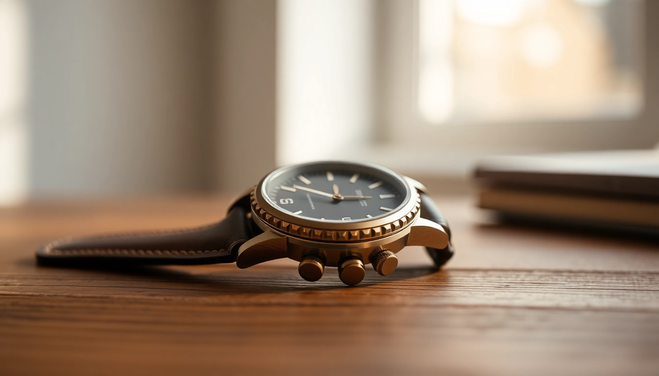 Display a stylish watch band highlighting its craftsmanship and elegance