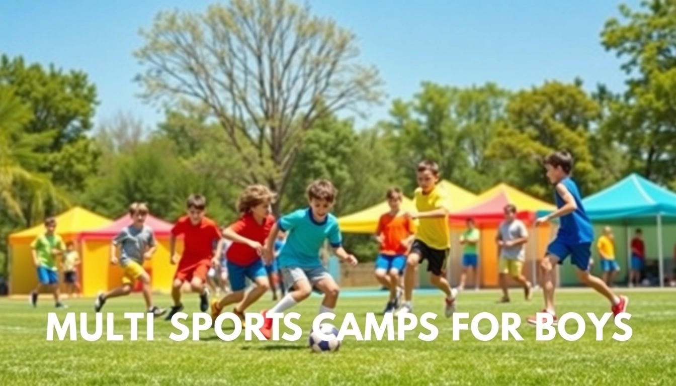 Engaging Multi Sports Camps for Boys: A Comprehensive Guide
