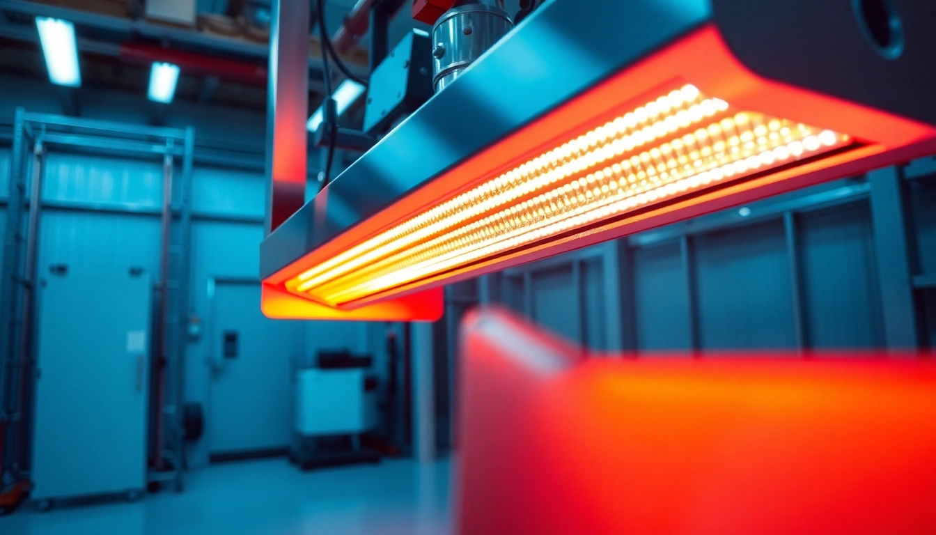 Advanced IR Paint Curing Lamps: Enhance Efficiency and Quality in Industrial Applications
